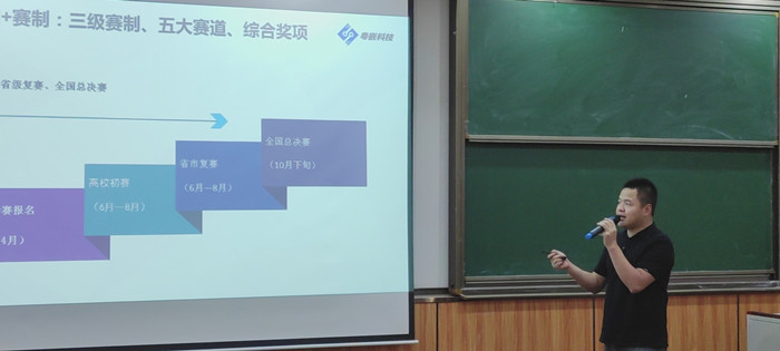 《粵嵌教育》廣東工商職業技術大學互聯網+大學生學科競賽與人才發展主題講座順利舉行